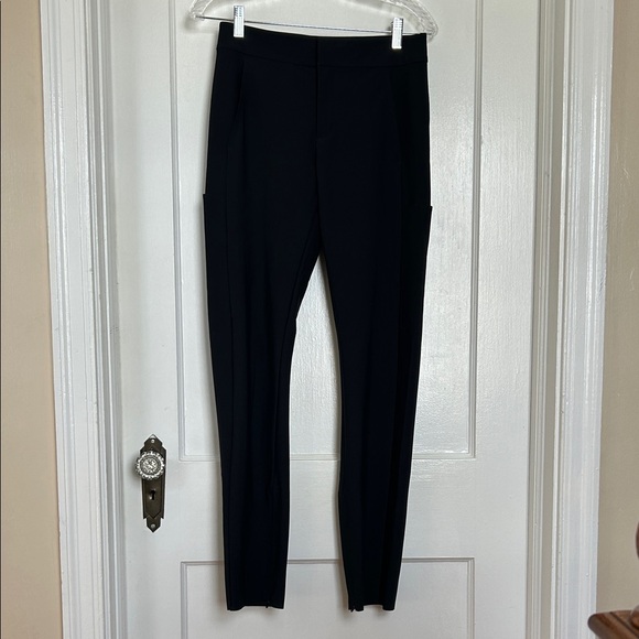 Athleta Black Stellar Cropped Trousers Women's Size 6 Tall - Picture 2 of 15